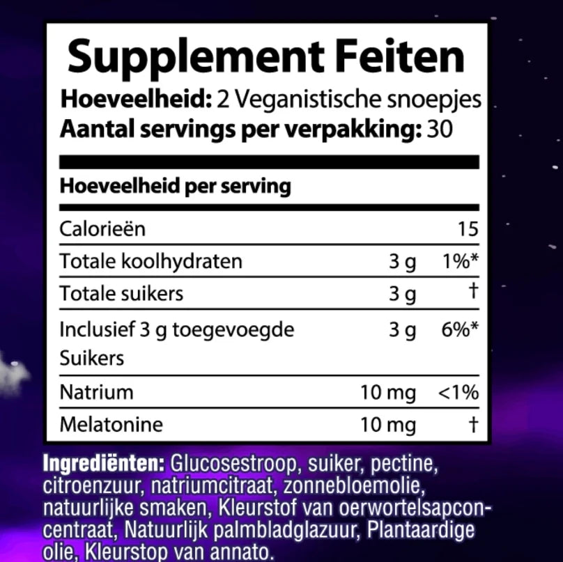 Melatonine Combi 10mg 100 softgels en 10mg 100 Tableten