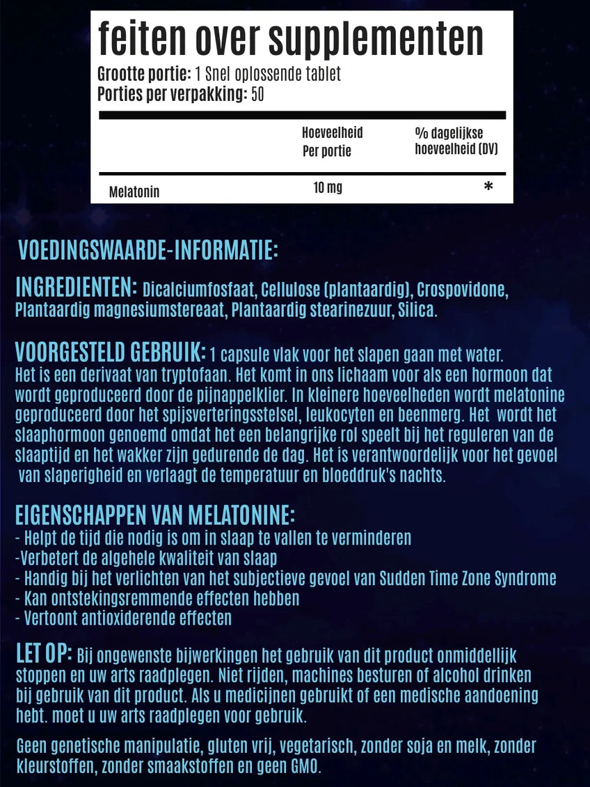Melatonine Combi 10mg 100 softgels en 10mg 100 Tableten compact