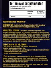 Melatonine Combi 10mg 100 softgels en 10mg 100 Tableten compact