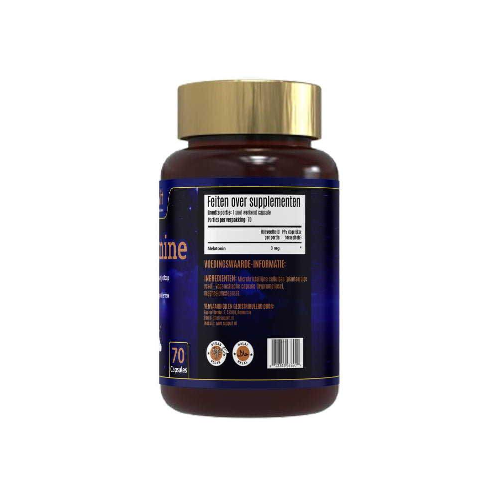 Melatonine 3 mg 70 capsules